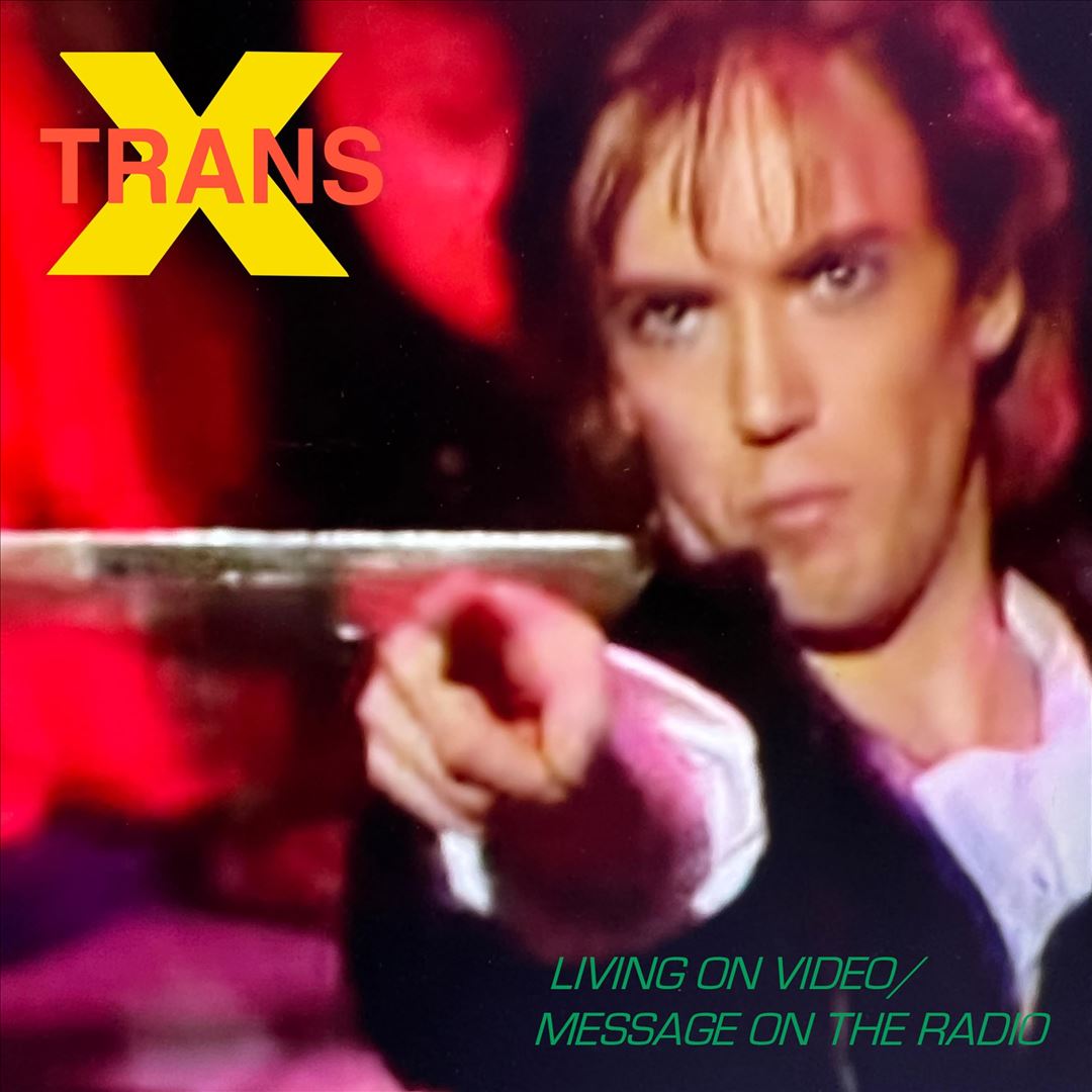 Living on Video/Message on T cover art