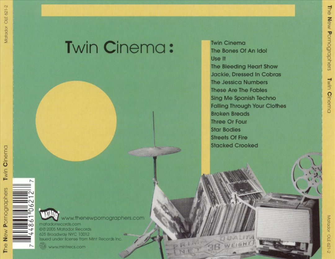 Twin Cinema cover art