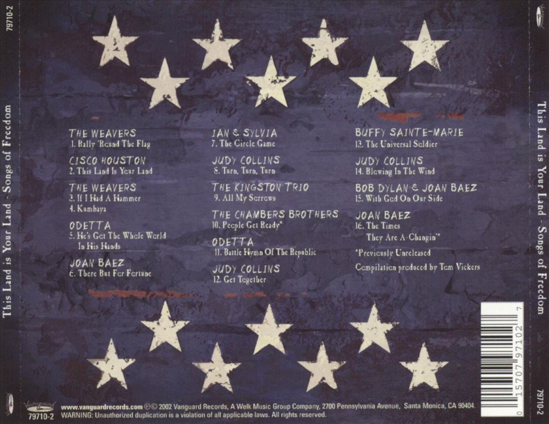 This Land Is Your Land: Songs of Freedom cover art