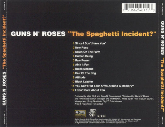 Spaghetti Incident? cover art