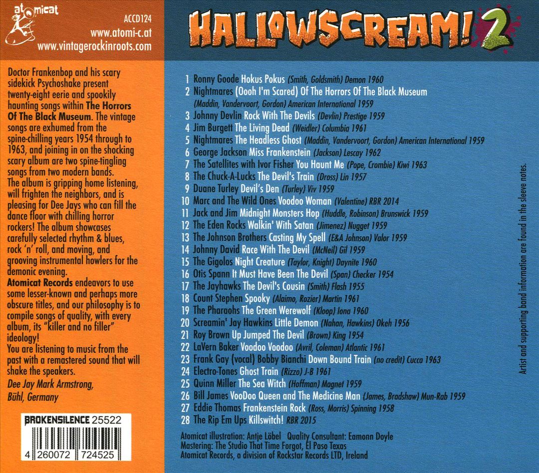 Hallowscream 2: Horrors of The cover art