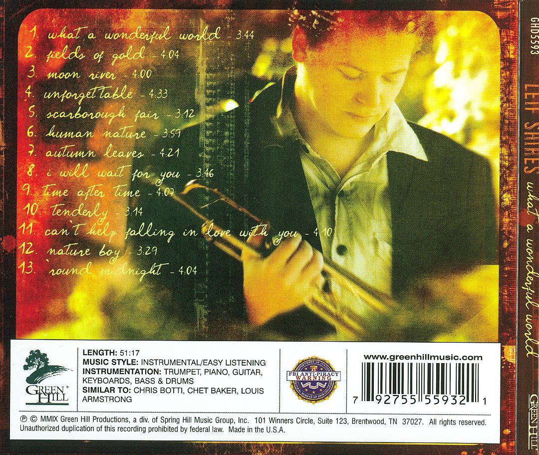 What a Wonderful World cover art