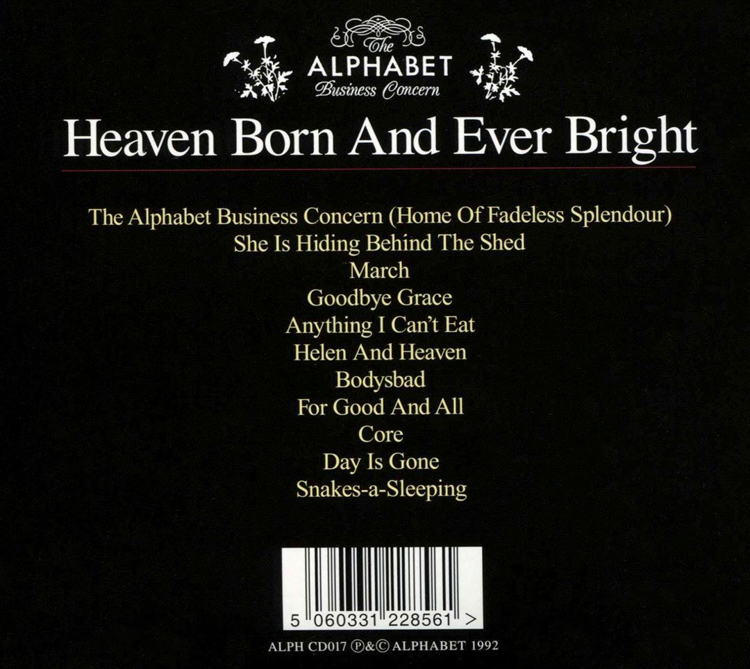 Heaven Born and Ever Bright cover art