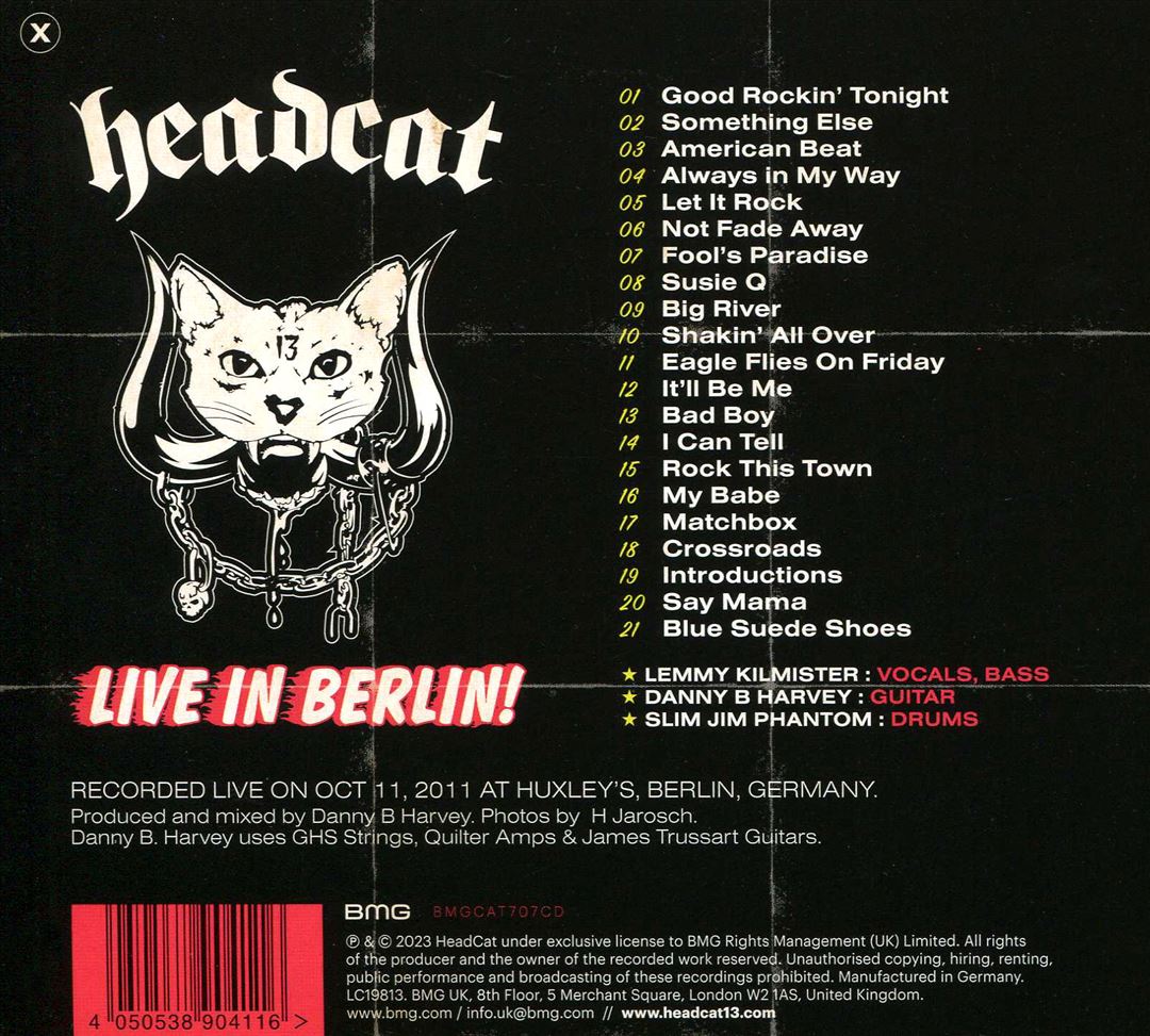Live in Berlin cover art