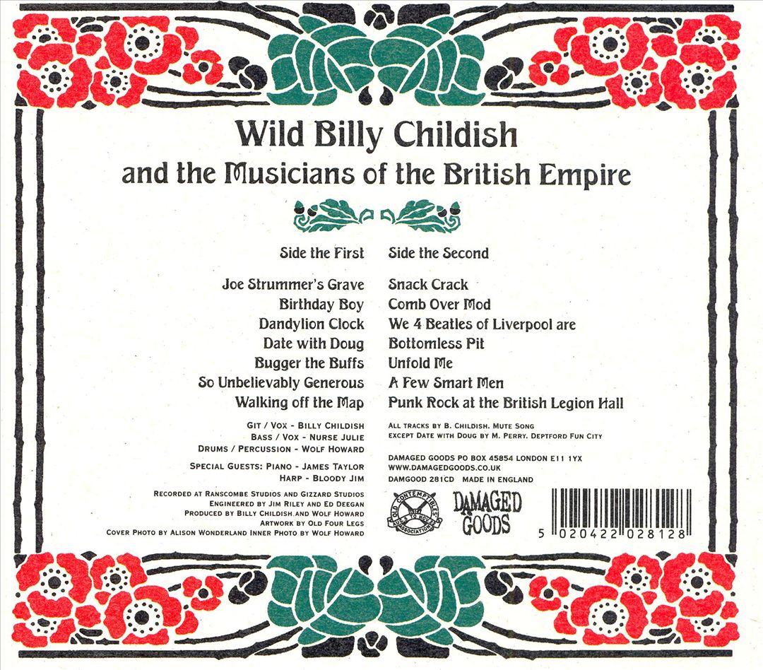 Punk Rock at the British Legion Hall cover art