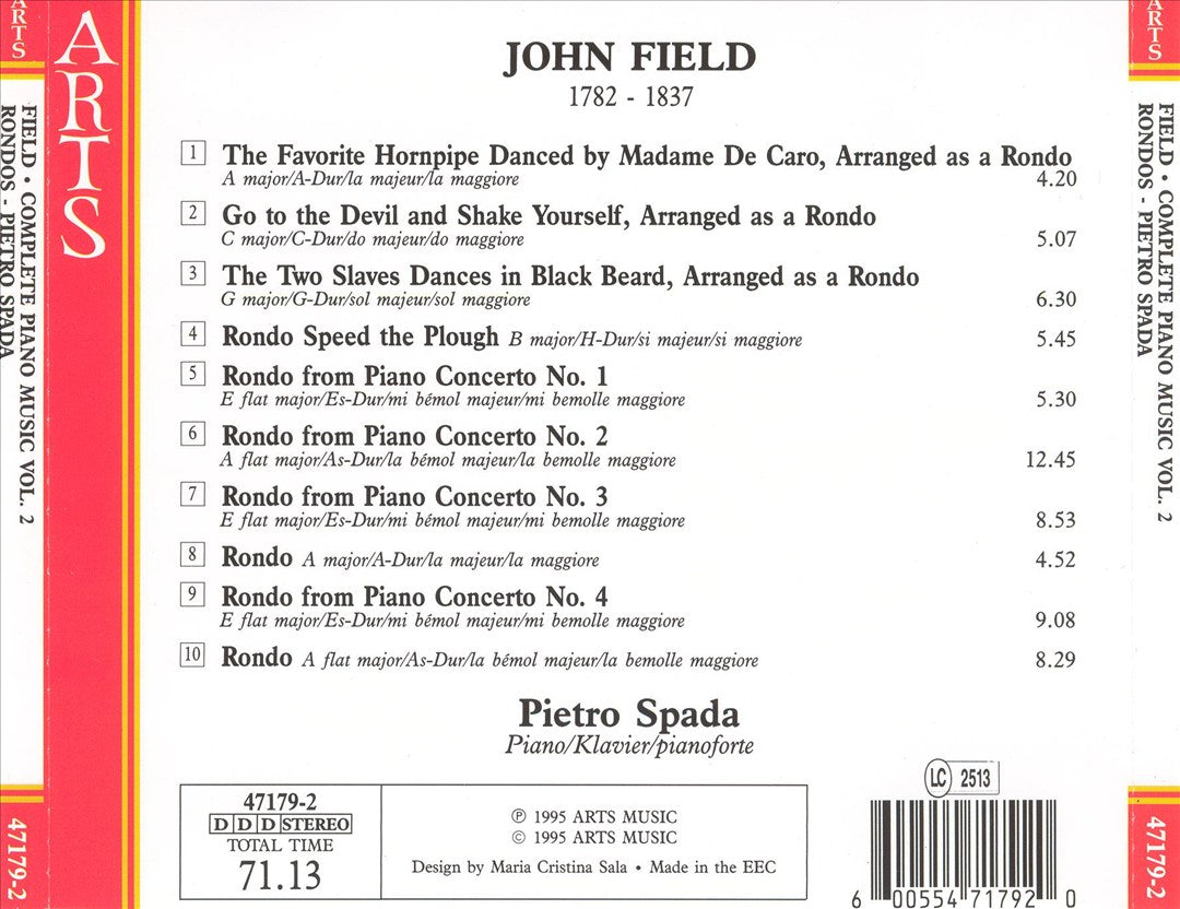 John Field: Complete Music: Rondos cover art