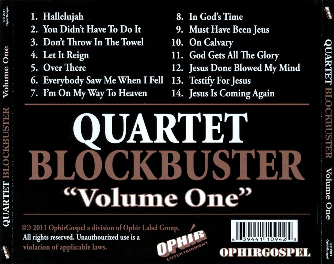 Quartet Blockbuster, Vol. 1 cover art