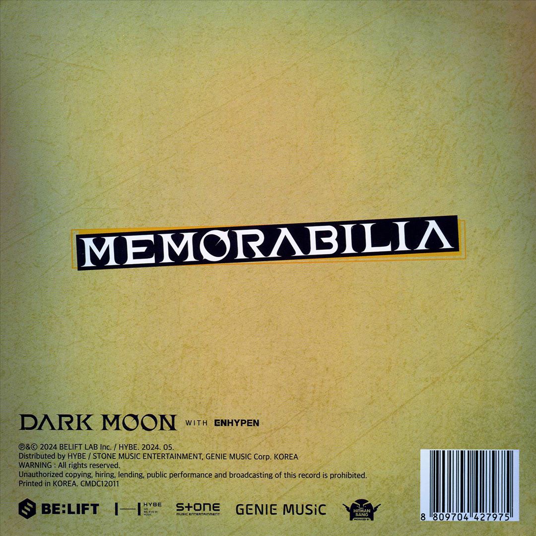 MEMORABILIA [Moon ver.] cover art