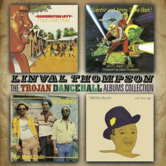 Linval Thompson Trojan Dancehall Albums Collection: Four Original Albums cover art