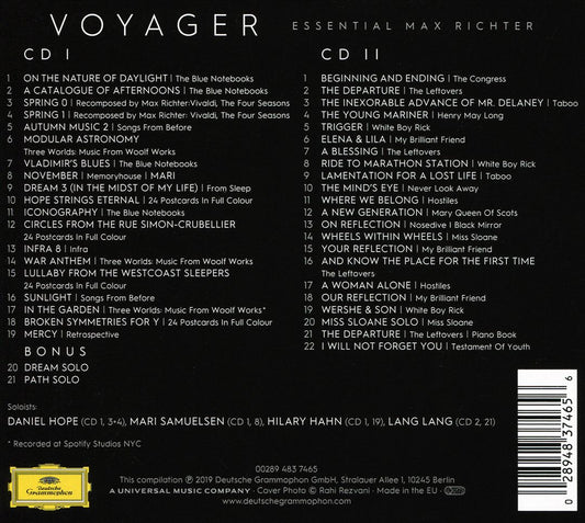 Voyager: The Essential Max Richter cover art