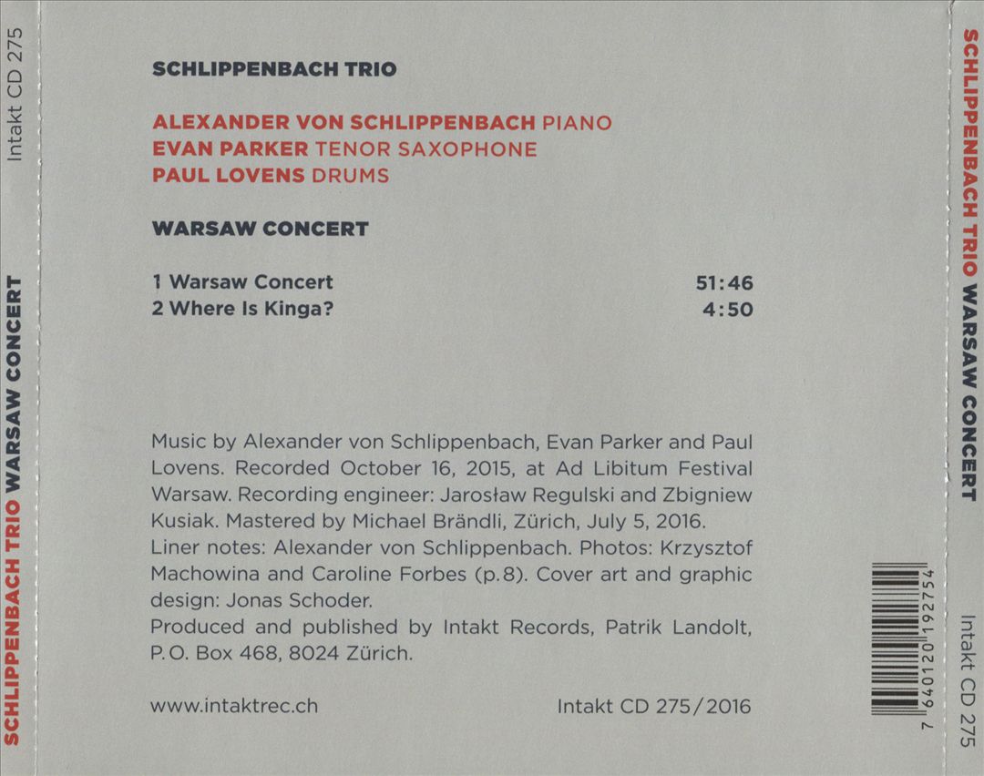 Warsaw Concert cover art