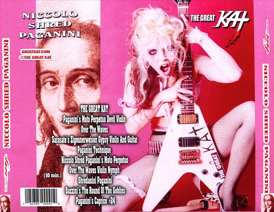 Niccolo Shred Paganini cover art