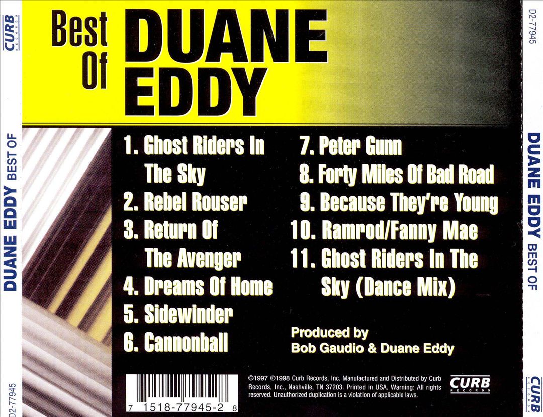 Best of Duane Eddy [Curb] cover art