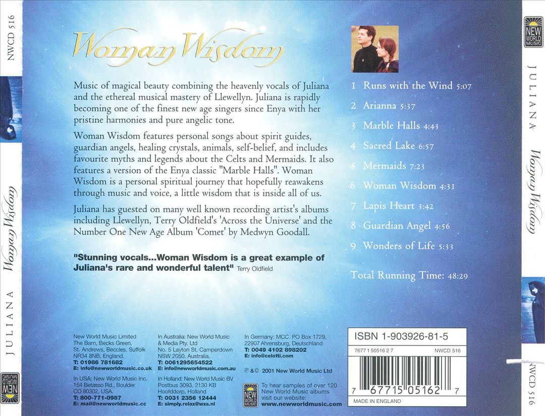 Woman Wisdom cover art