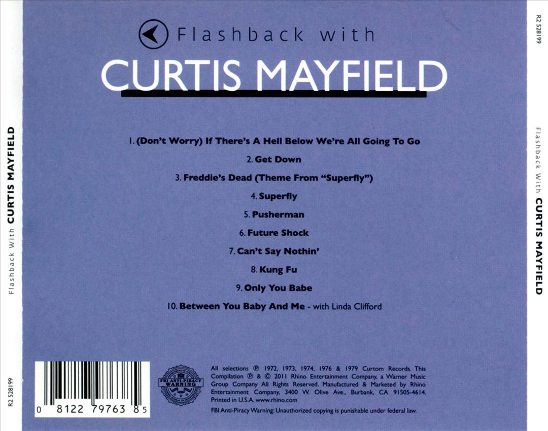 Flashback with Curtis Mayfield cover art