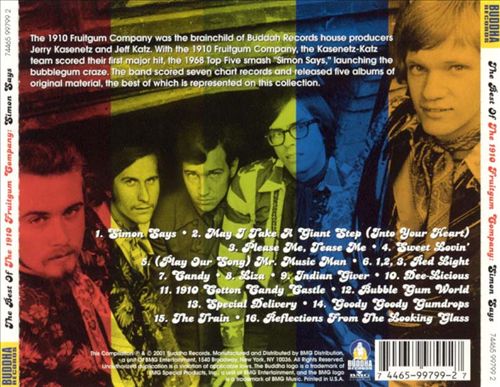 Best of the 1910 Fruitgum Company: Simon Says cover art