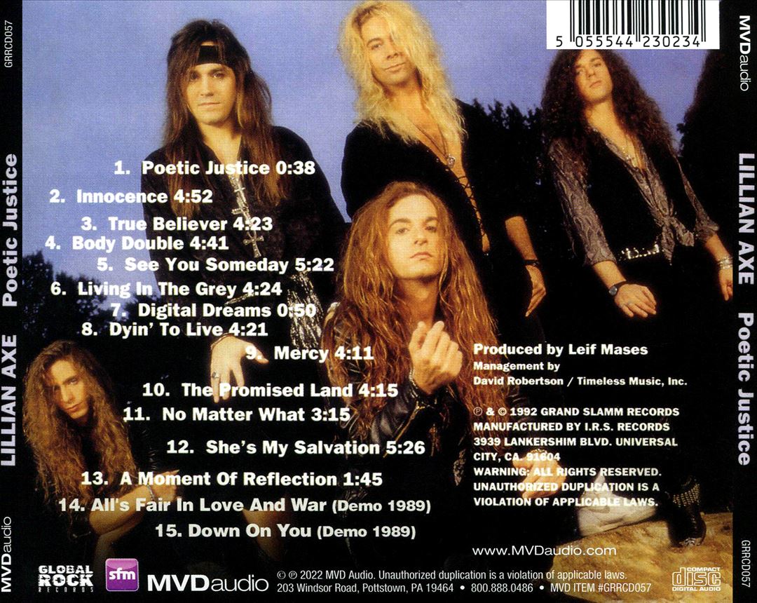 Poetic Justice cover art