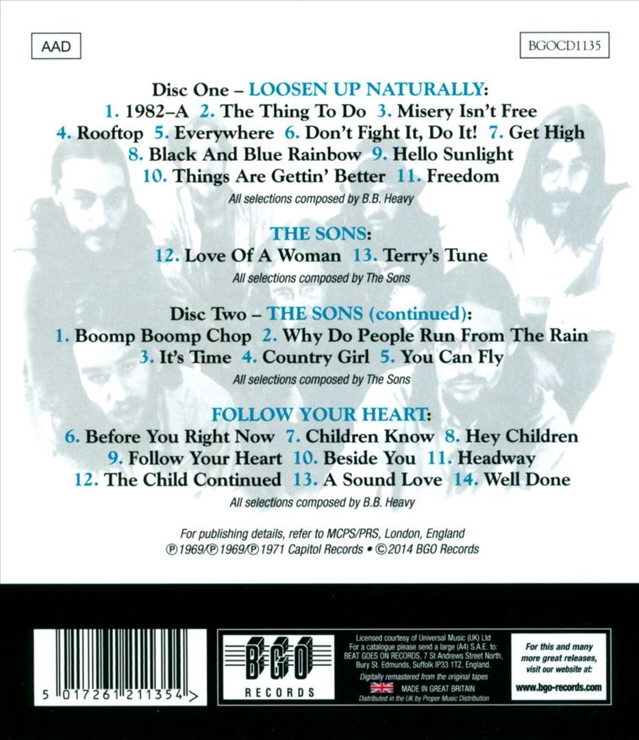Loosen Up Naturally/The Sons/Follow Your Heart cover art