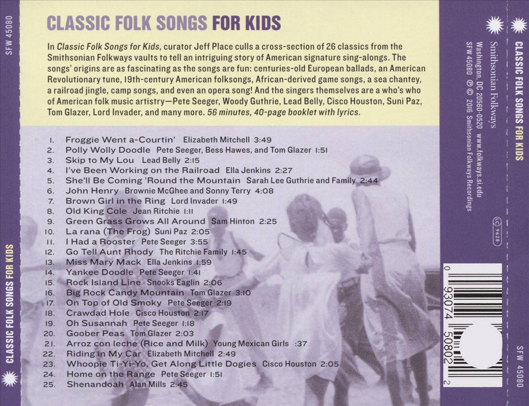Classic Folk Songs for Kids cover art