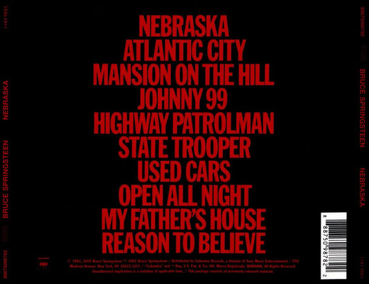 Nebraska cover art