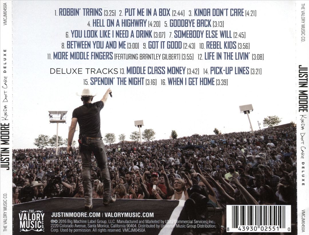 Kinda Don't Care [Deluxe Version] cover art
