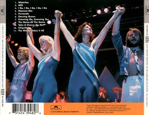 20th Century Masters-The Millennium Collection: The Best of ABBA cover art