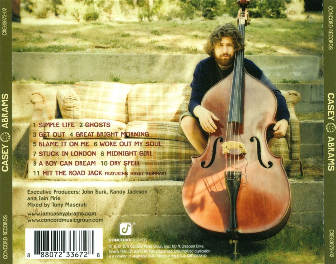 Casey Abrams cover art