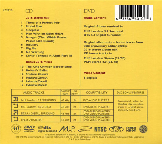 Three of a Perfect Pair [CD/DVD] cover art