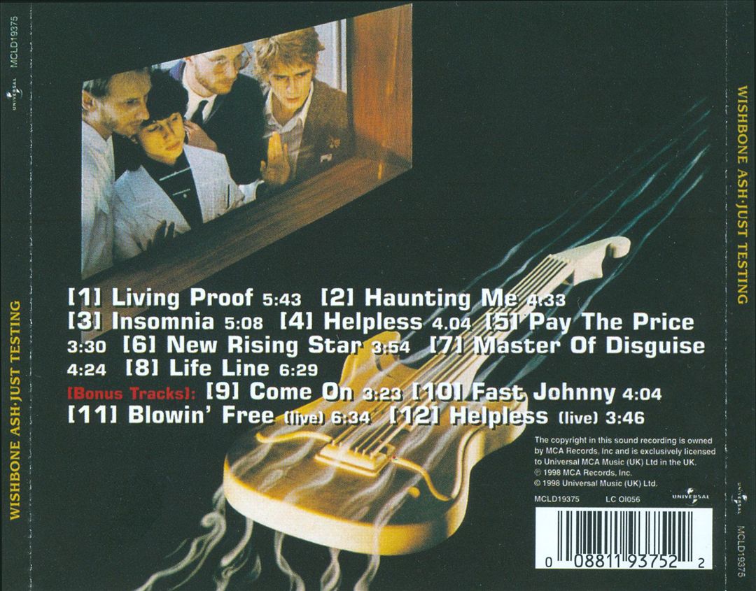 Just Testing [Bonus Tracks] cover art