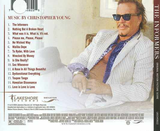 Informers [Original Motion Picture Score] cover art