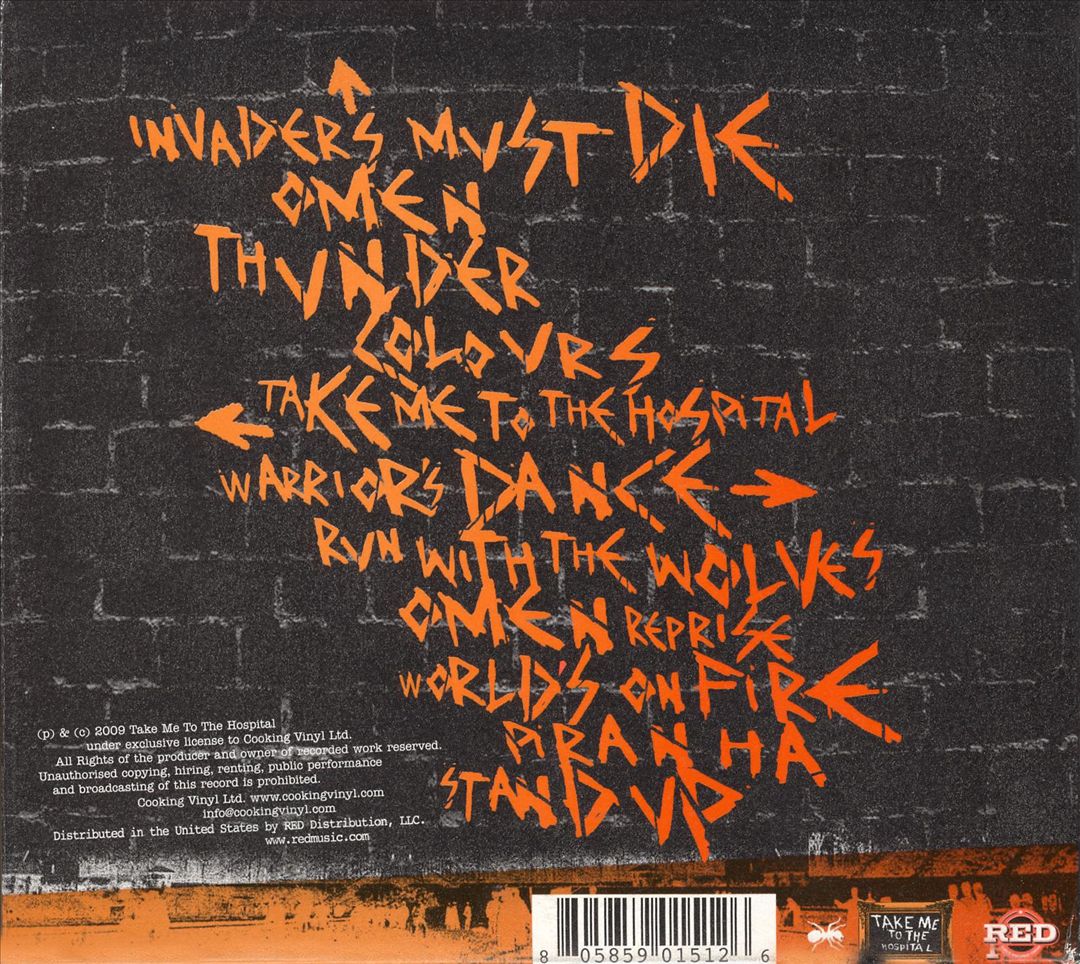 Invaders Must Die [CD/DVD] cover art