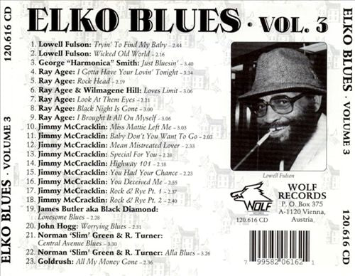 Elko Blues, Vol. 3 cover art
