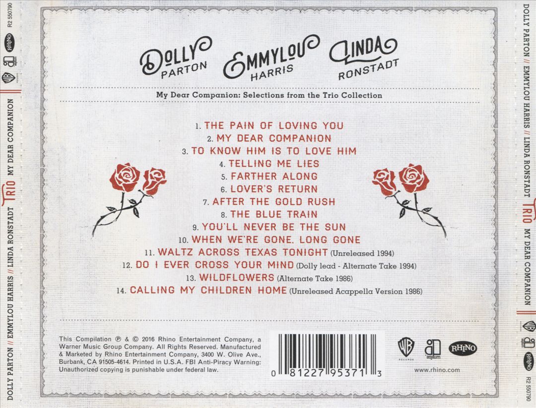My Dear Companion: Selections from the Trio Collection cover art