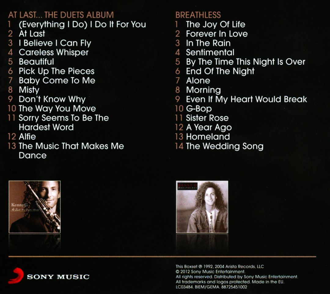 Breathless/At Last... The Duets Album cover art