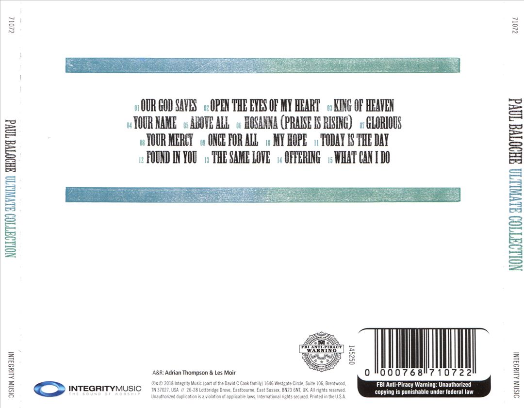 Ultimate Collection cover art