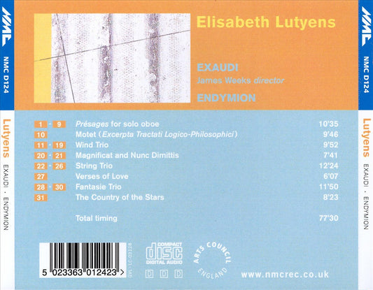Elisabeth Lutyens cover art