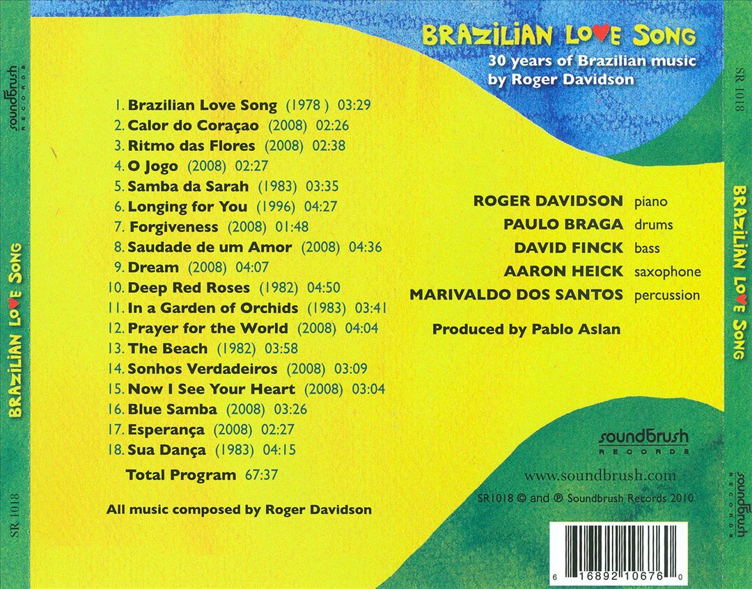 Brazilian Love Song cover art