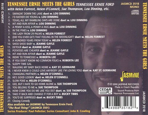 Tennessee Ernie Meets the Girls cover art