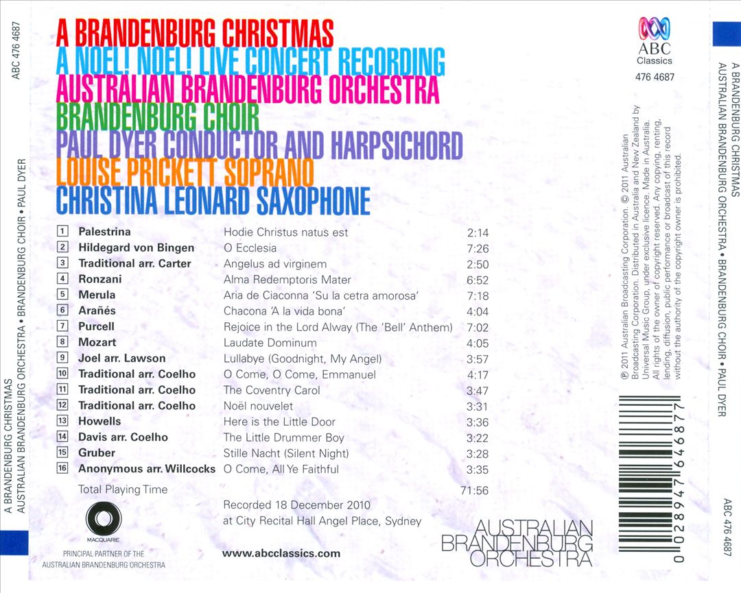 Brandenburg Christmas cover art