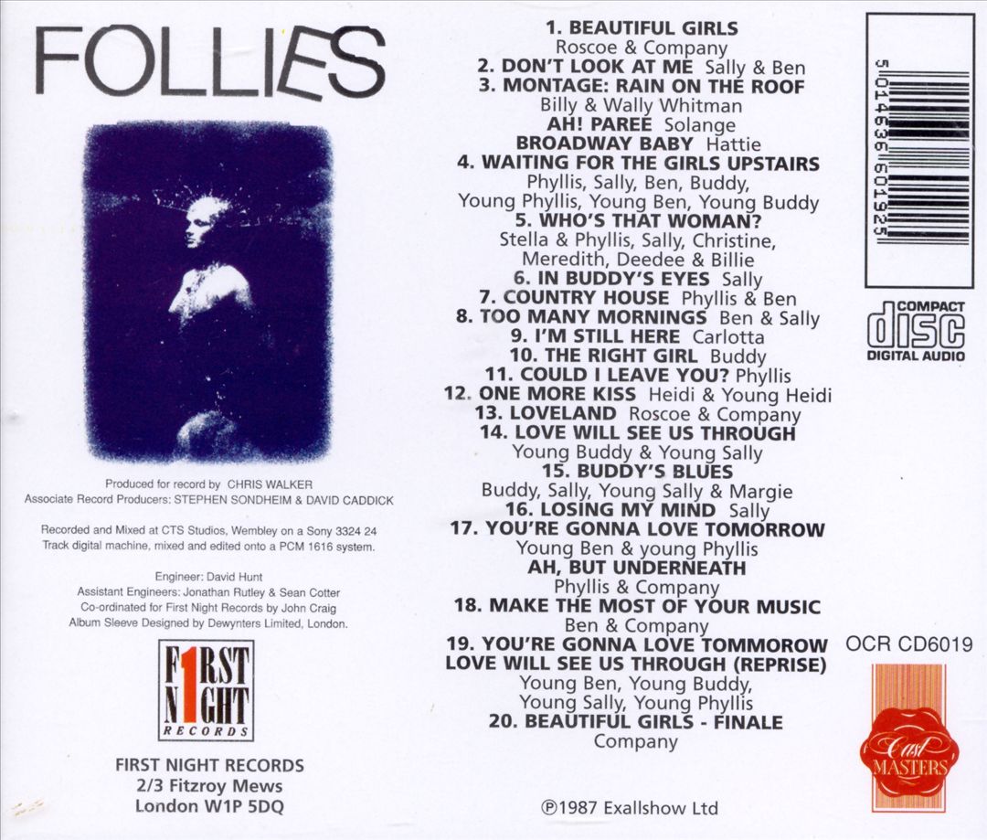 Follies [Original London Cast] [Highlights] cover art