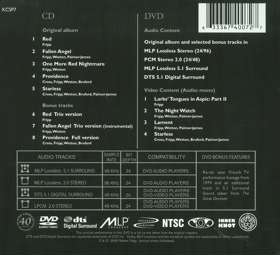 Red [CD/DVD] cover art