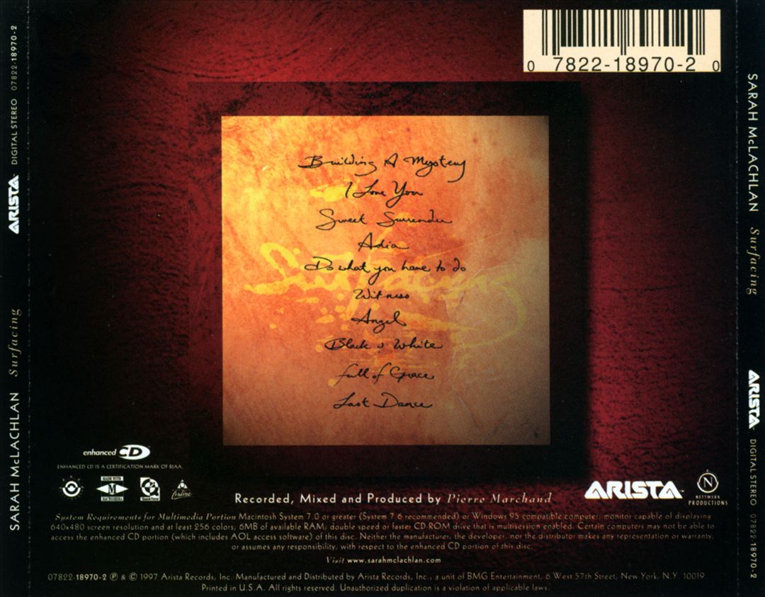 Surfacing cover art