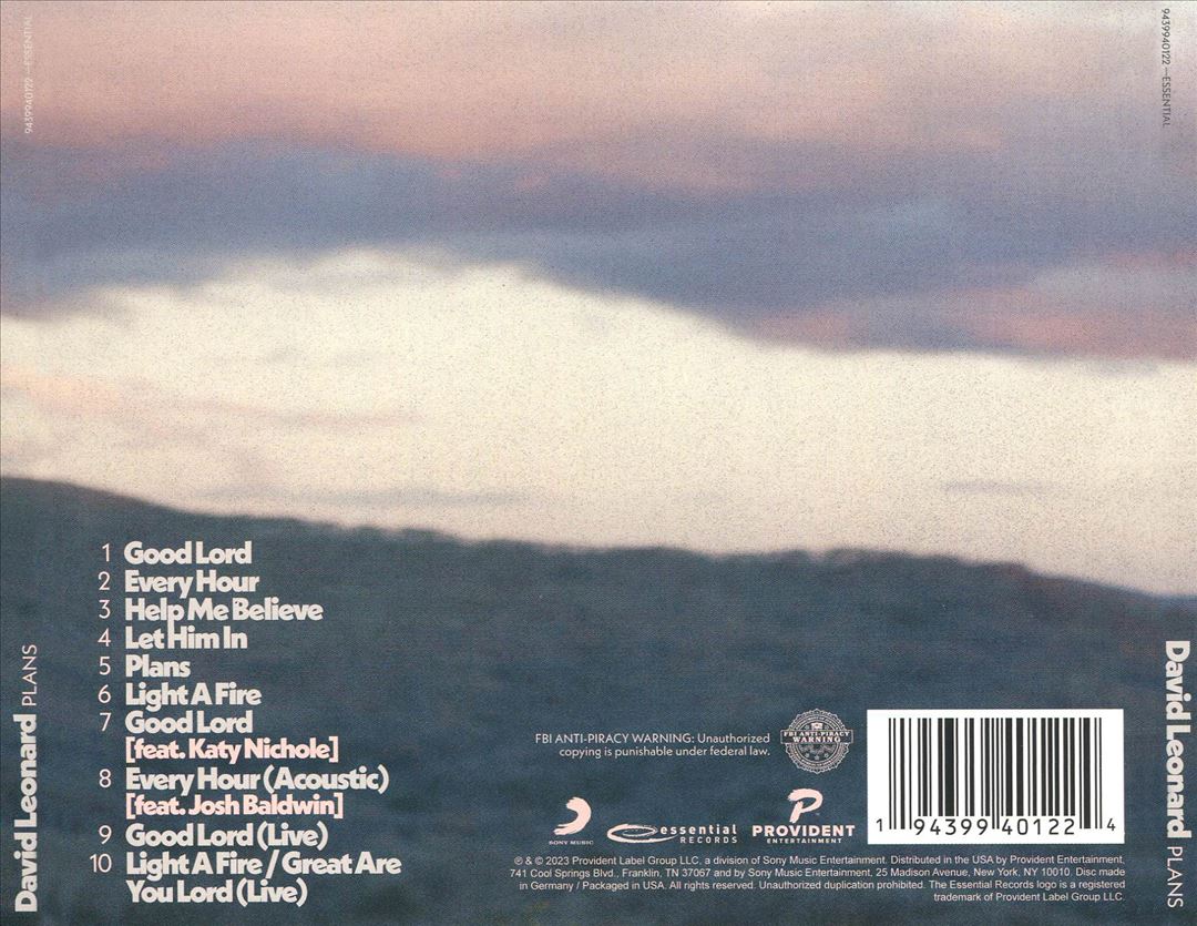 Plans cover art