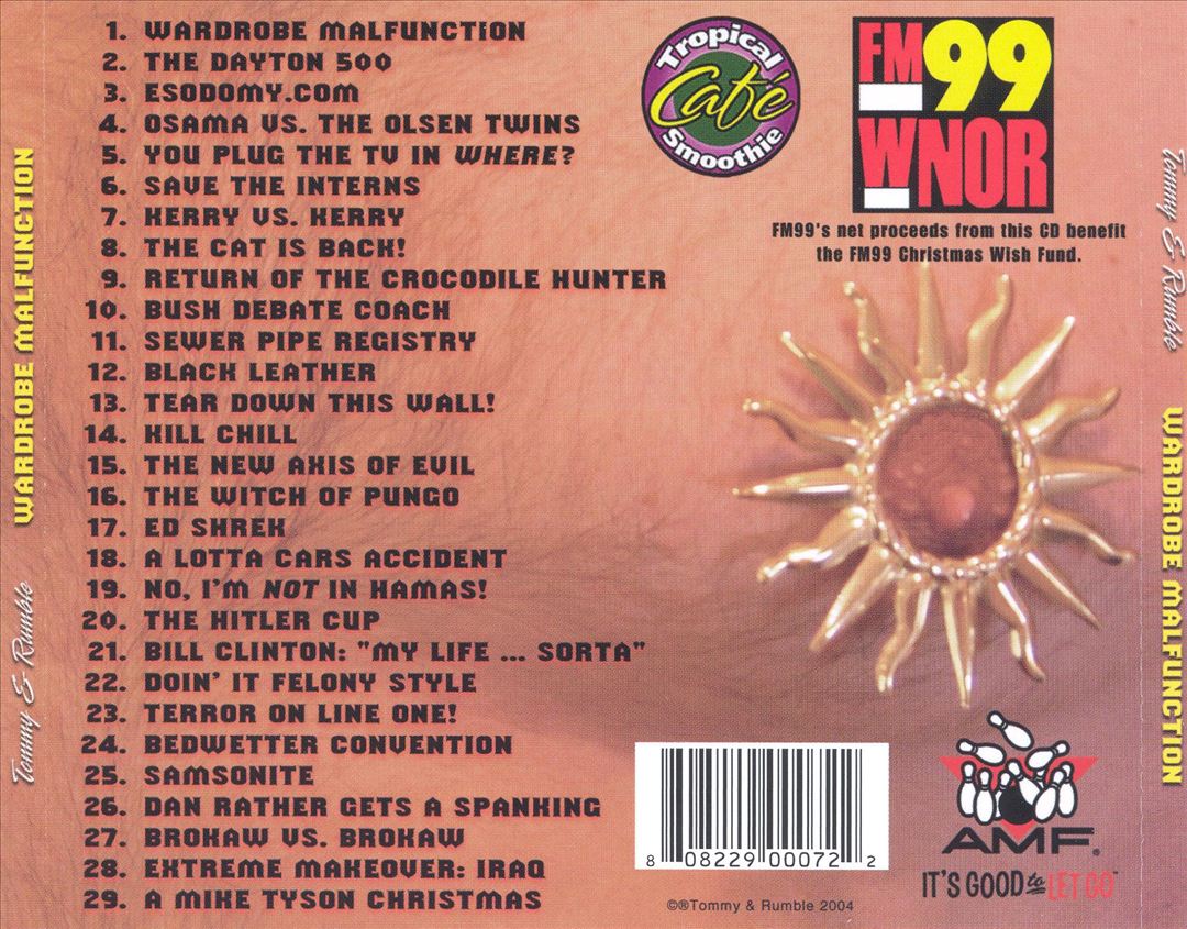Wardrobe Malfunction cover art