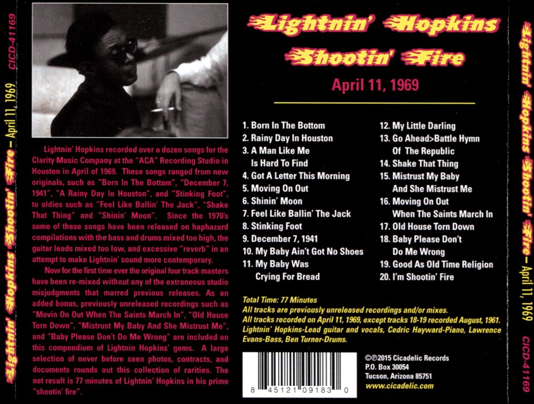 Shootin' Fire cover art