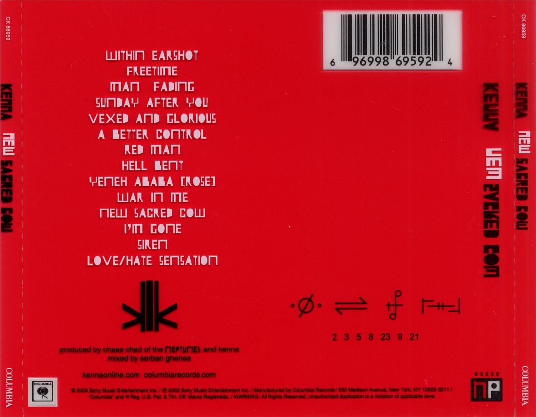 New Sacred Cow cover art