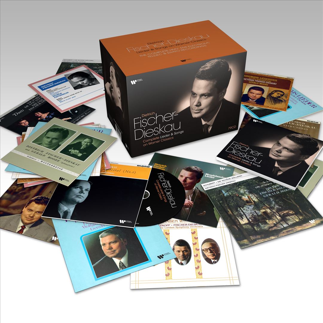 Fischer Dieskau: Complete Lieder & Songs on Warner Classics cover art