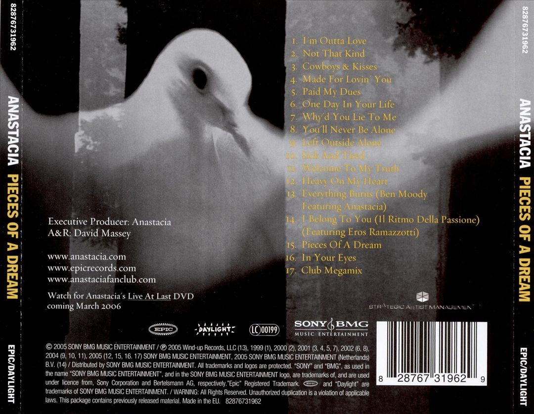 Pieces of a Dream cover art