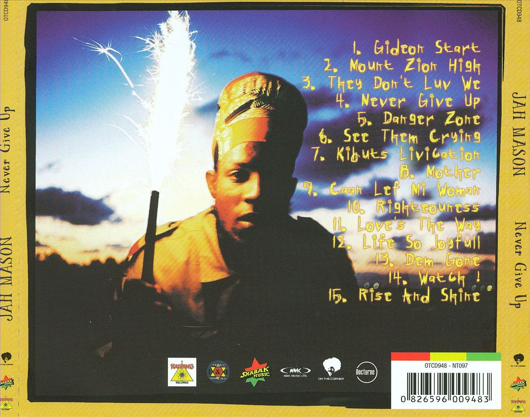 Never Give Up cover art