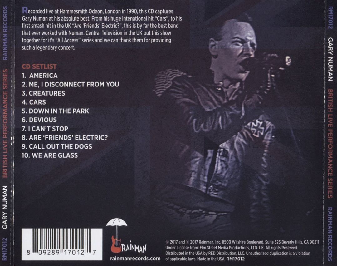 British Live Performance Series cover art